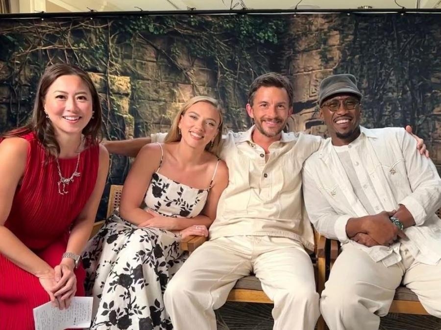 Lyn Ching meets Scarlett Johansson, Jonathan Bailey, and Mahershala Ali