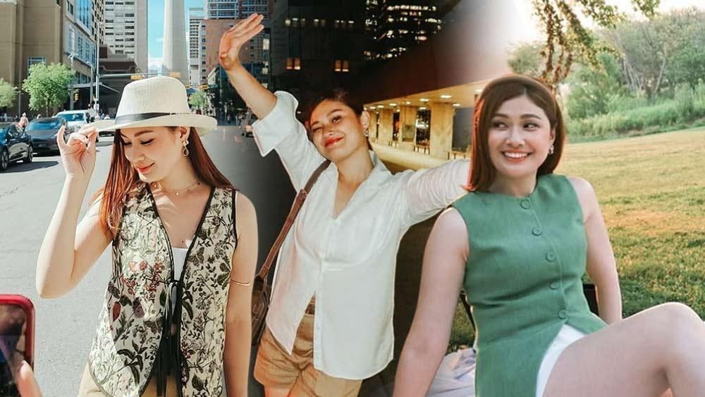 Thea Tolentino chills out in Toronto