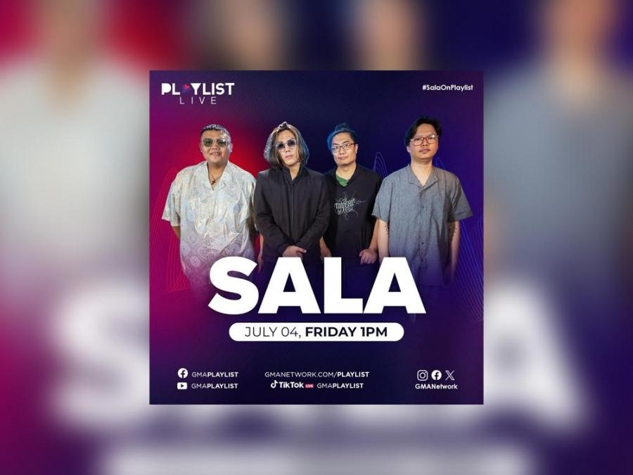 OPM band Sala to perform latest single 'No Ragrets' on GMA Playlist's livestream this Friday