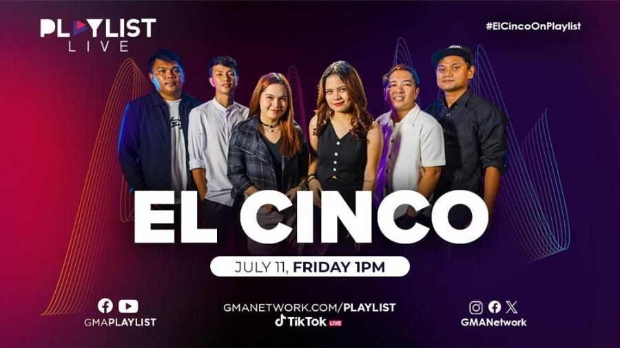 El Cinco to perform on 'Playlist Live' on July 11