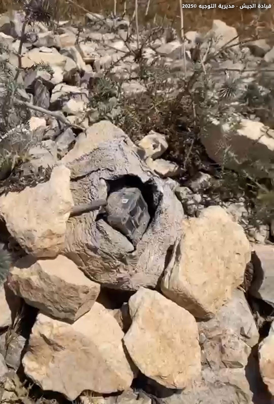 بالصور ـ تفكيك جهاز تجسس إسرائيلي في خراج يارون- بنت جبيل