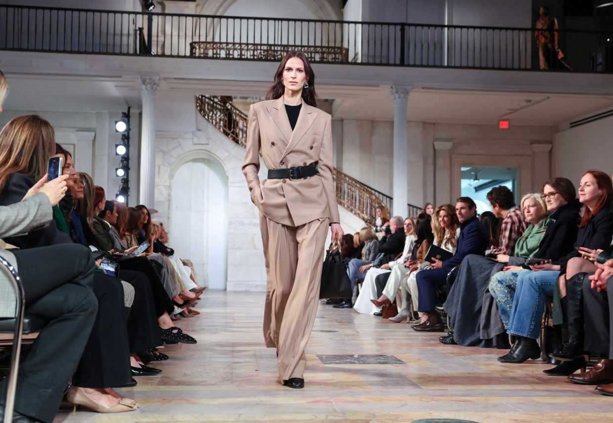 Big pants, bold statements: Does fashion turn to drama in uncertain times?