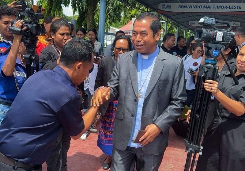 Heading for Vatican, cardinal recalls Pope Francis' love for East Timor