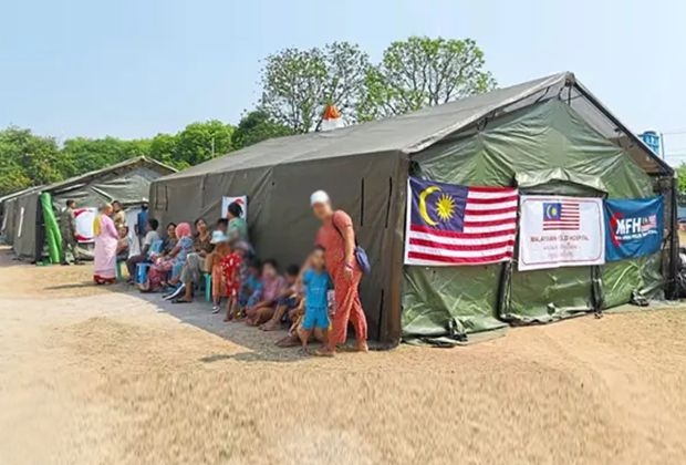 Over 500 patients treated at Malaysian field hospital in Myanmar