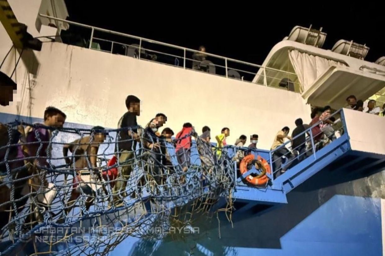 Sabah deports 623 undocumented migrants