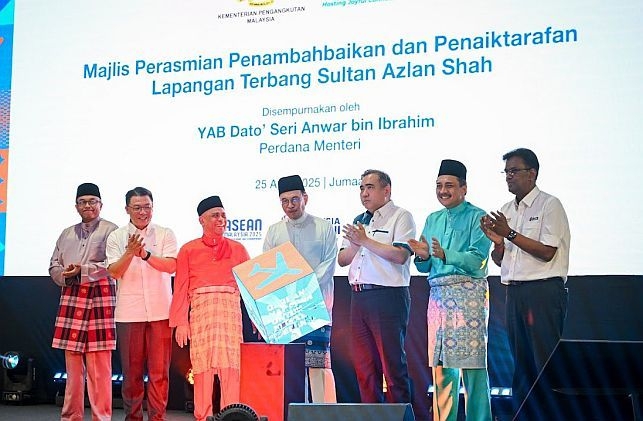 Sultan Azlan Shah Airport upgrade will boost trade and industry as well as tourism, says PM
