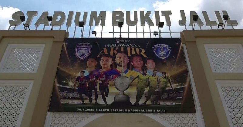 Roads near stadium close for Malaysia Cup final
