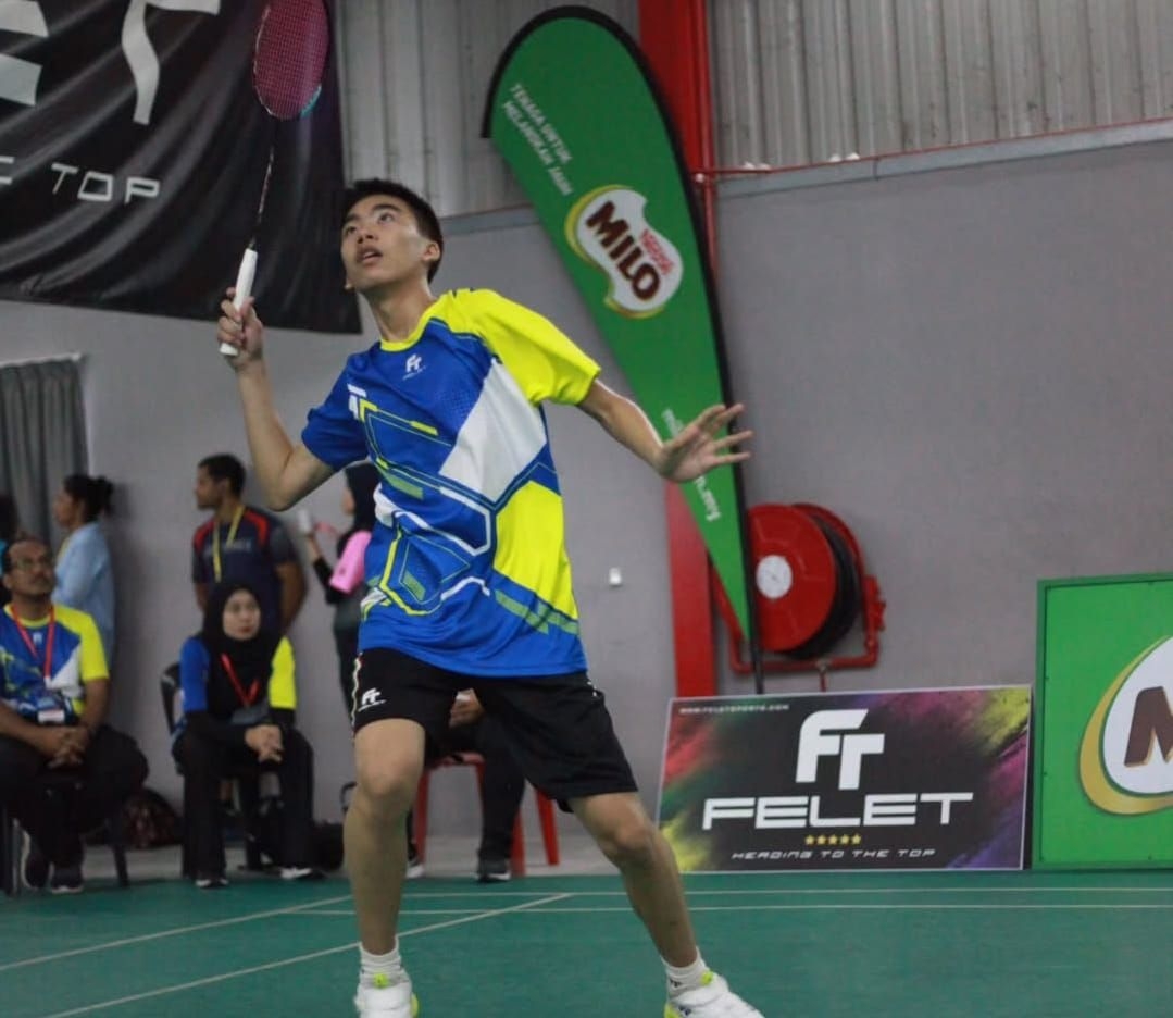 Louis storms into boys' Under-18 singles final to justify BAM selection