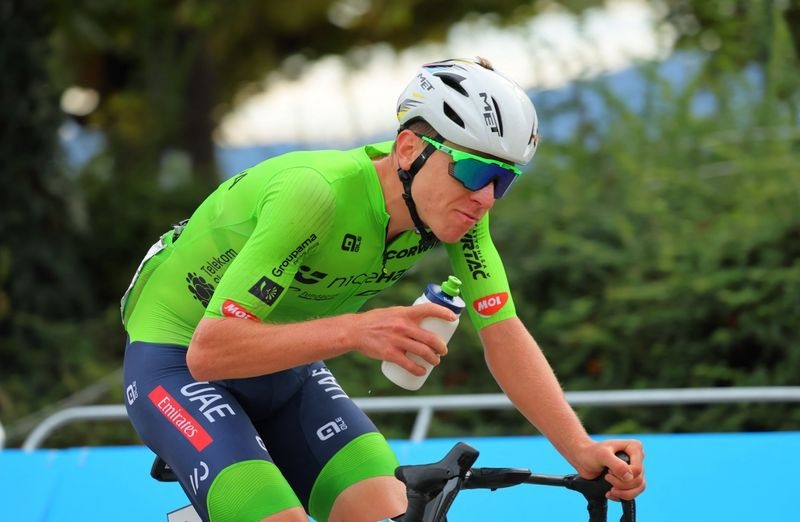 Cycling-Pogacar claims third Liege victory with stunning solo attack