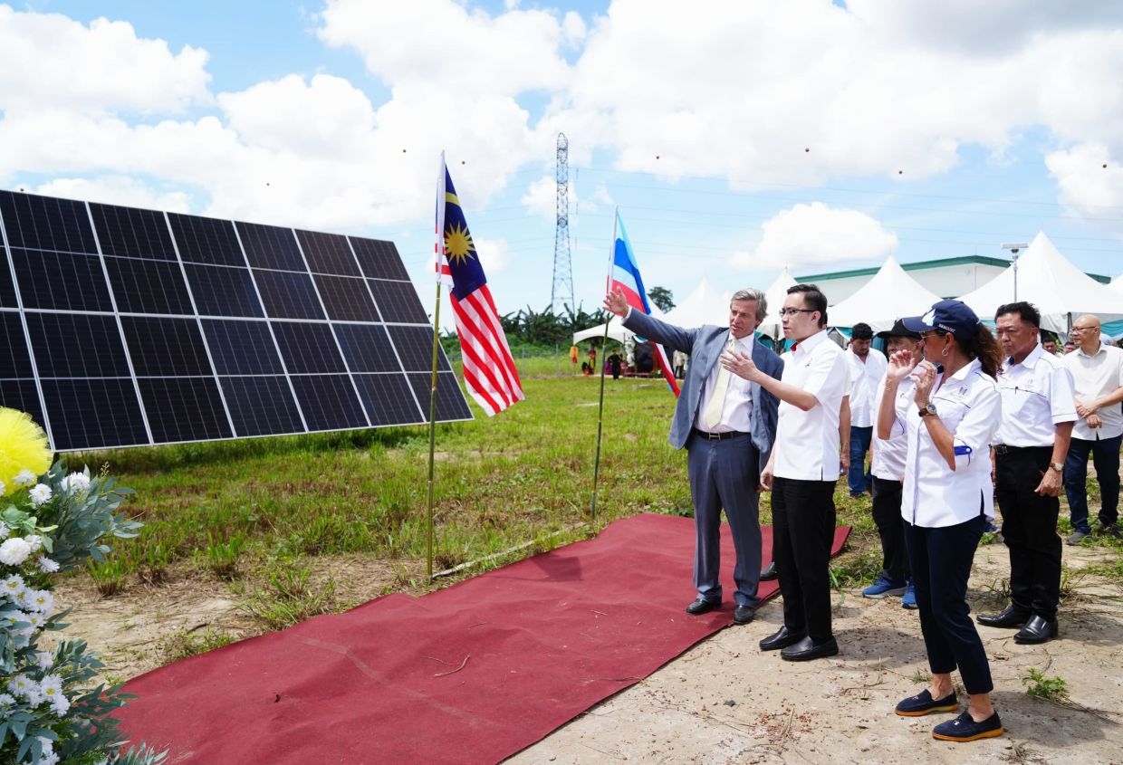 7.5MW solar plant launched in Tawau