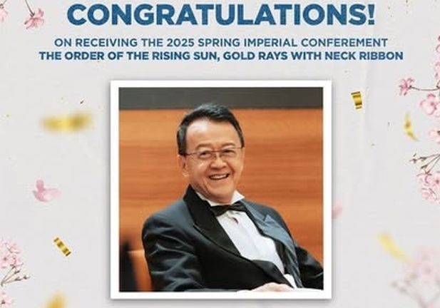 Sunway Group's Jeffrey Cheah awarded Order of the Rising Sun by Japanese govt