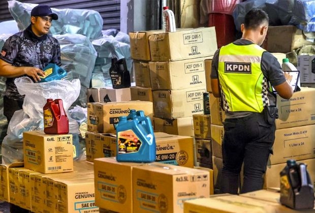 13 nabbed in counterfeit engine oil crackdown