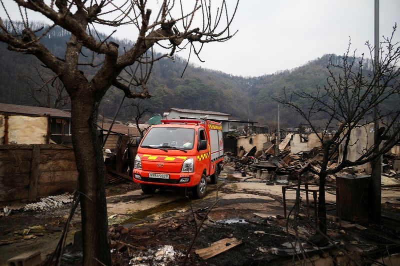 South Korea's deadly fires made twice as likely by climate change, researchers say