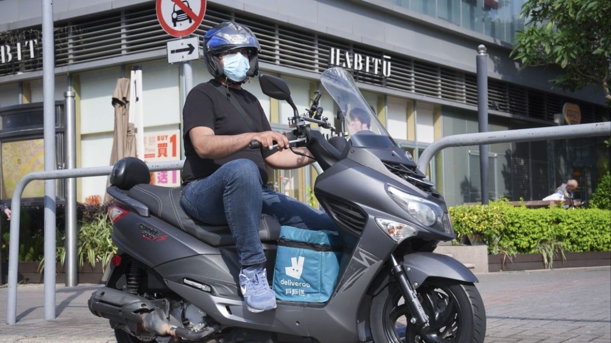 ‘Exhaustion and short breath': hidden toll of Hong Kong's food delivery grind