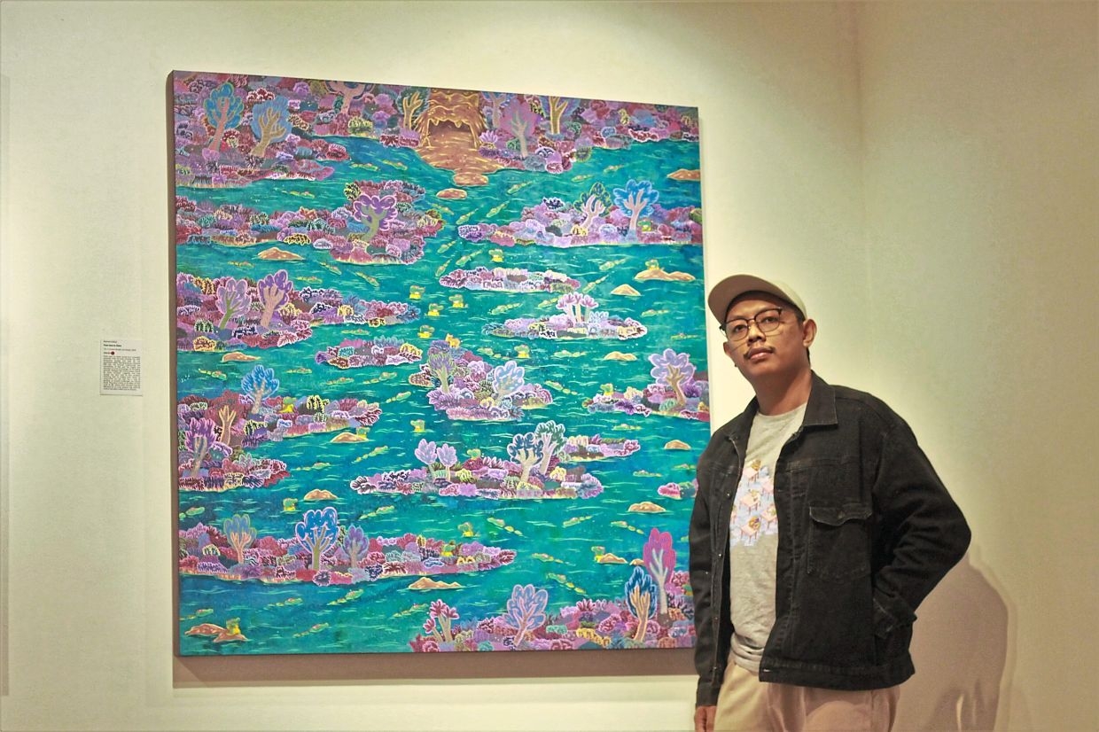 Malaysian artist puts a cheeky spin on classic folktales in debut show