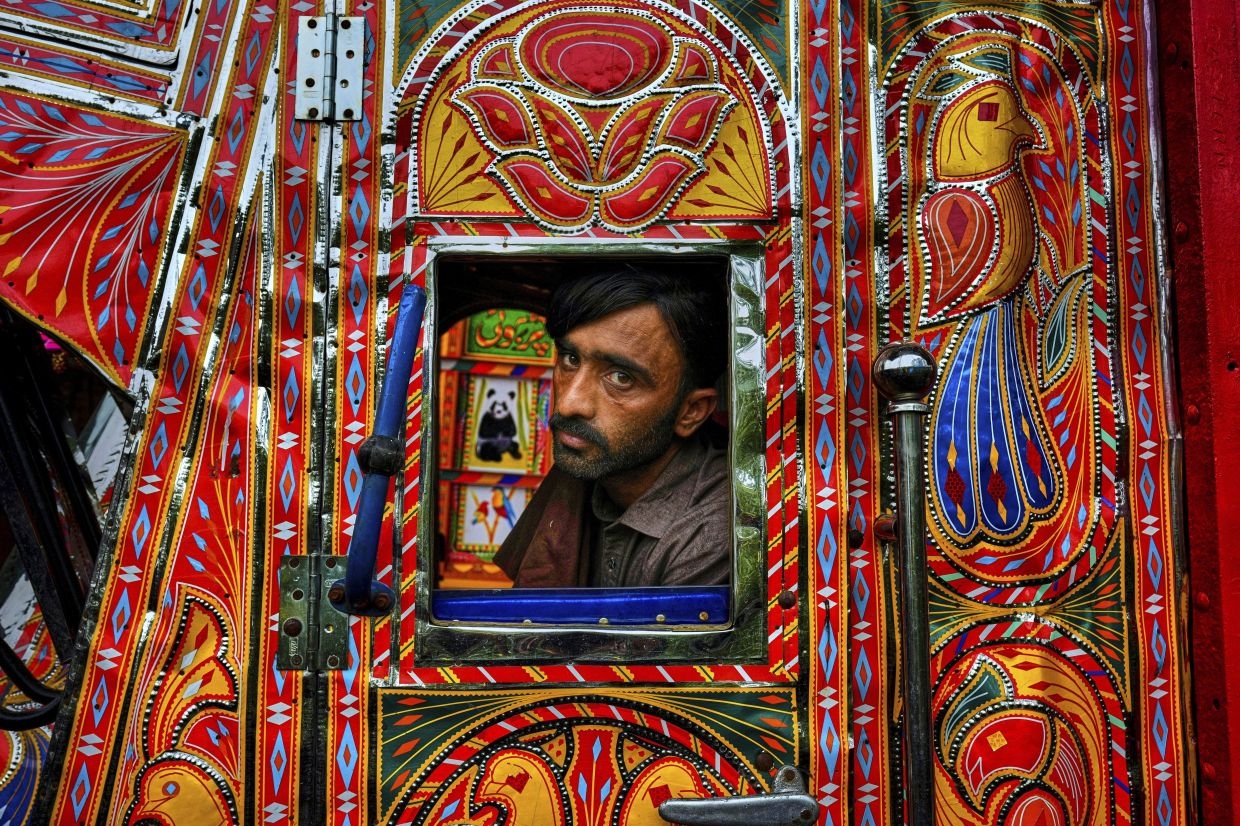 Pakistani truck art elevates heavy transport into mobile masterpieces