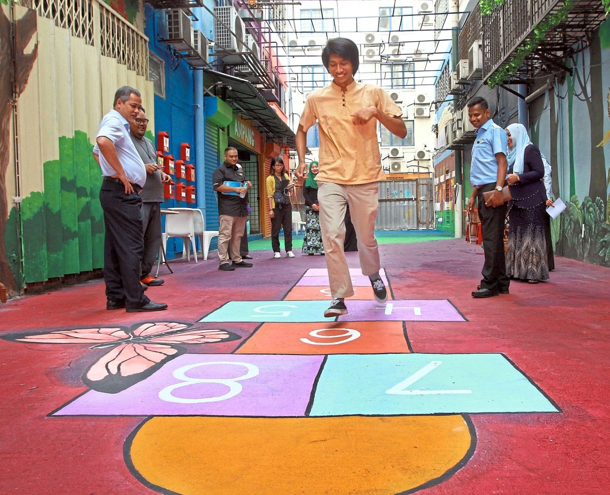 Get some fun and exercise by revisiting childhood games