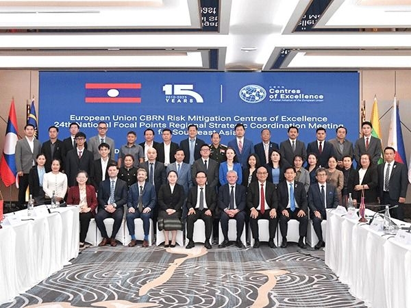 CBRN risk mitigation and nuclear knowledge meeting for South-East Asia held in Laos