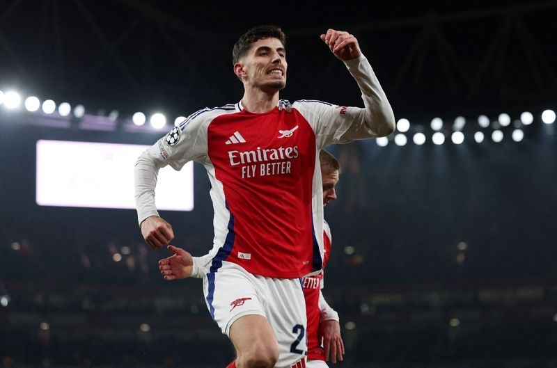 Soccer-Havertz and Jorginho could return for Arsenal before end of season