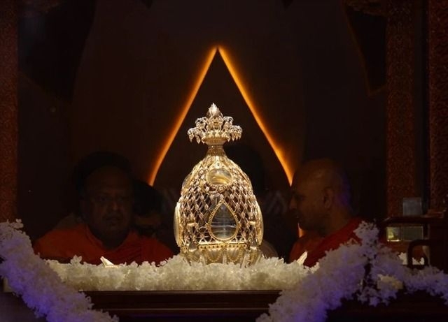 Holy Buddha relics arrive in Vietnam for UN Wesak celebrations