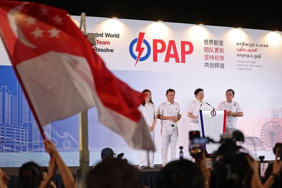 Singapore GE2025: Ruling party PAP gets 65.57 per cent of votes in landslide win