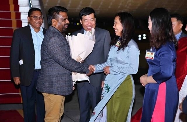 Sri Lanka president begins state visit to Vietnam