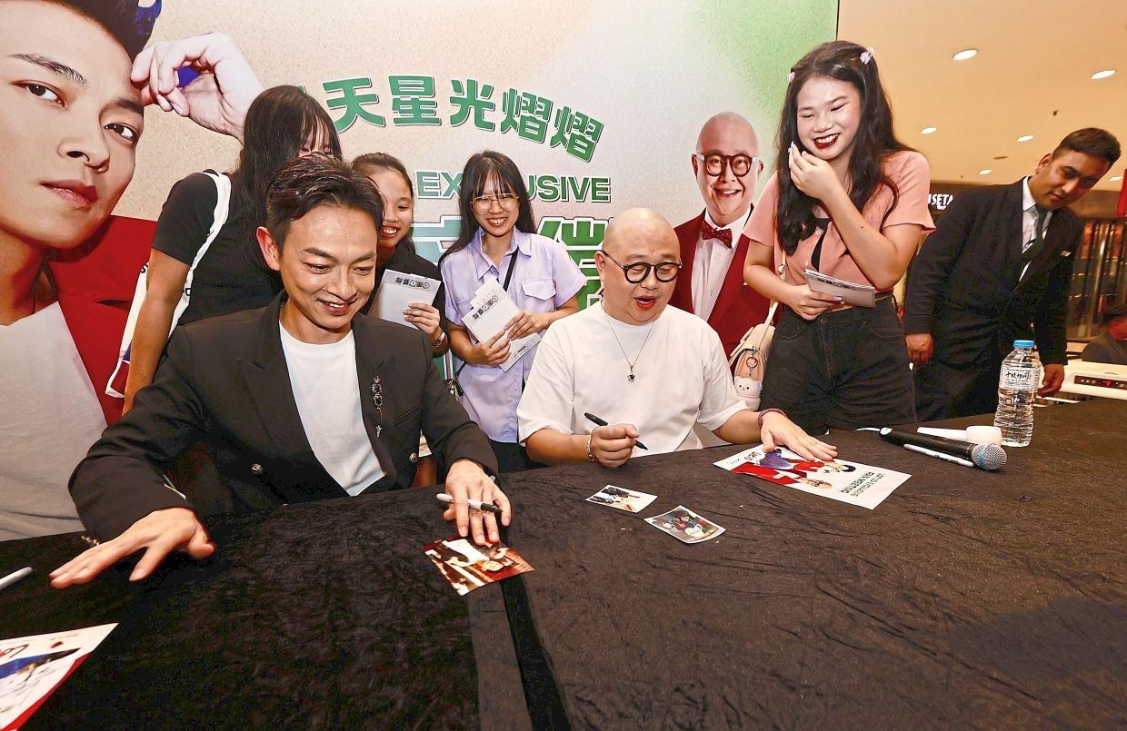 HK stars delight M'sian fans at meet-and-greet