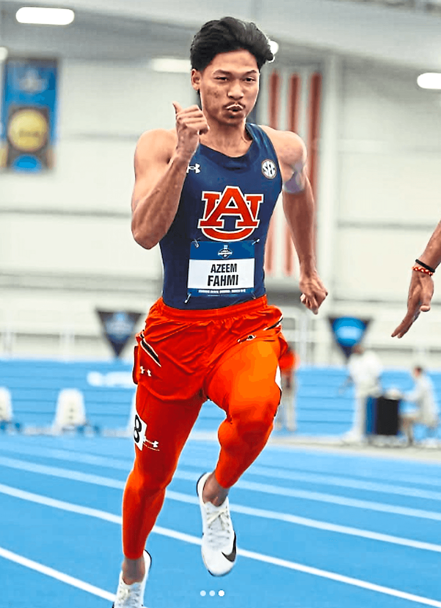 It's not all glitter for Azeem after relay gold with Auburn team