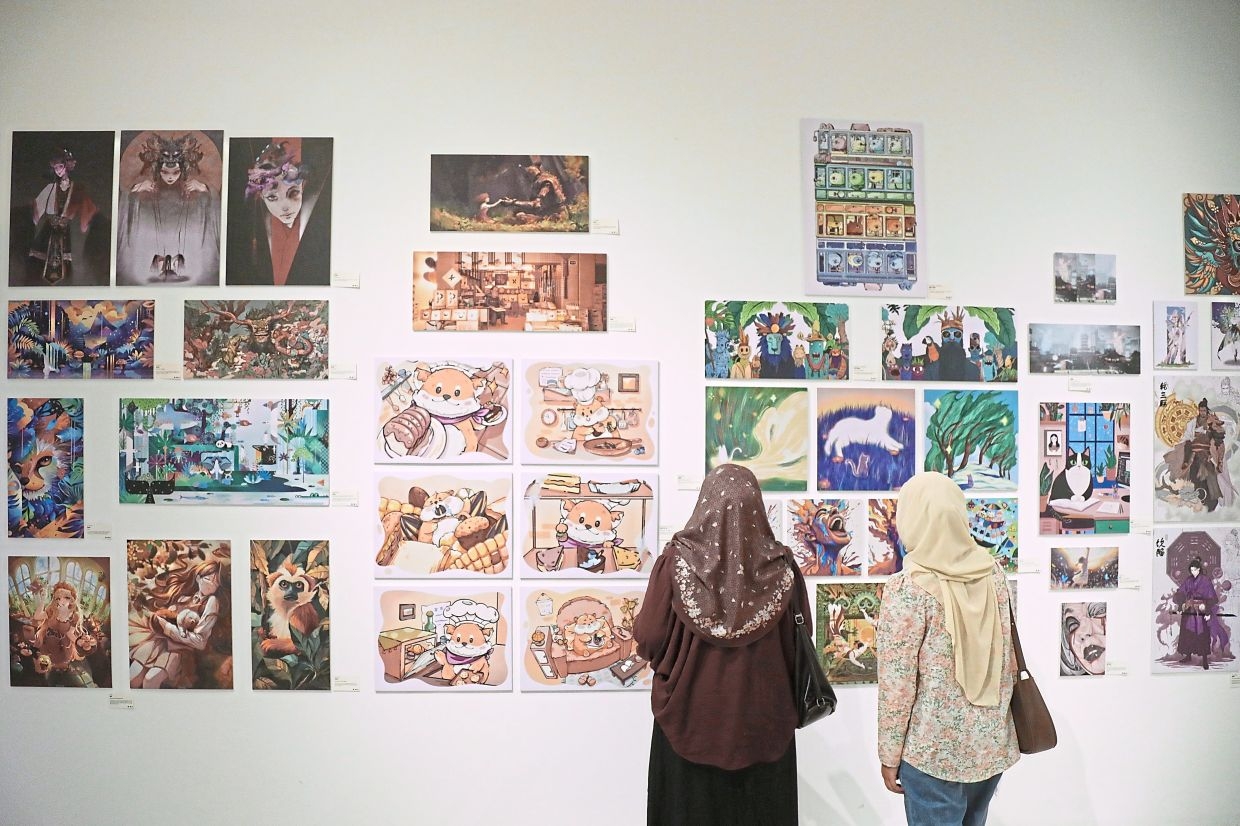 KL fair illustrates life and love of art