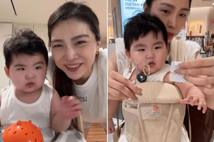 Malaysian-born actress Sora Ma buys first Mother's Day gift for herself with son's ang pow money