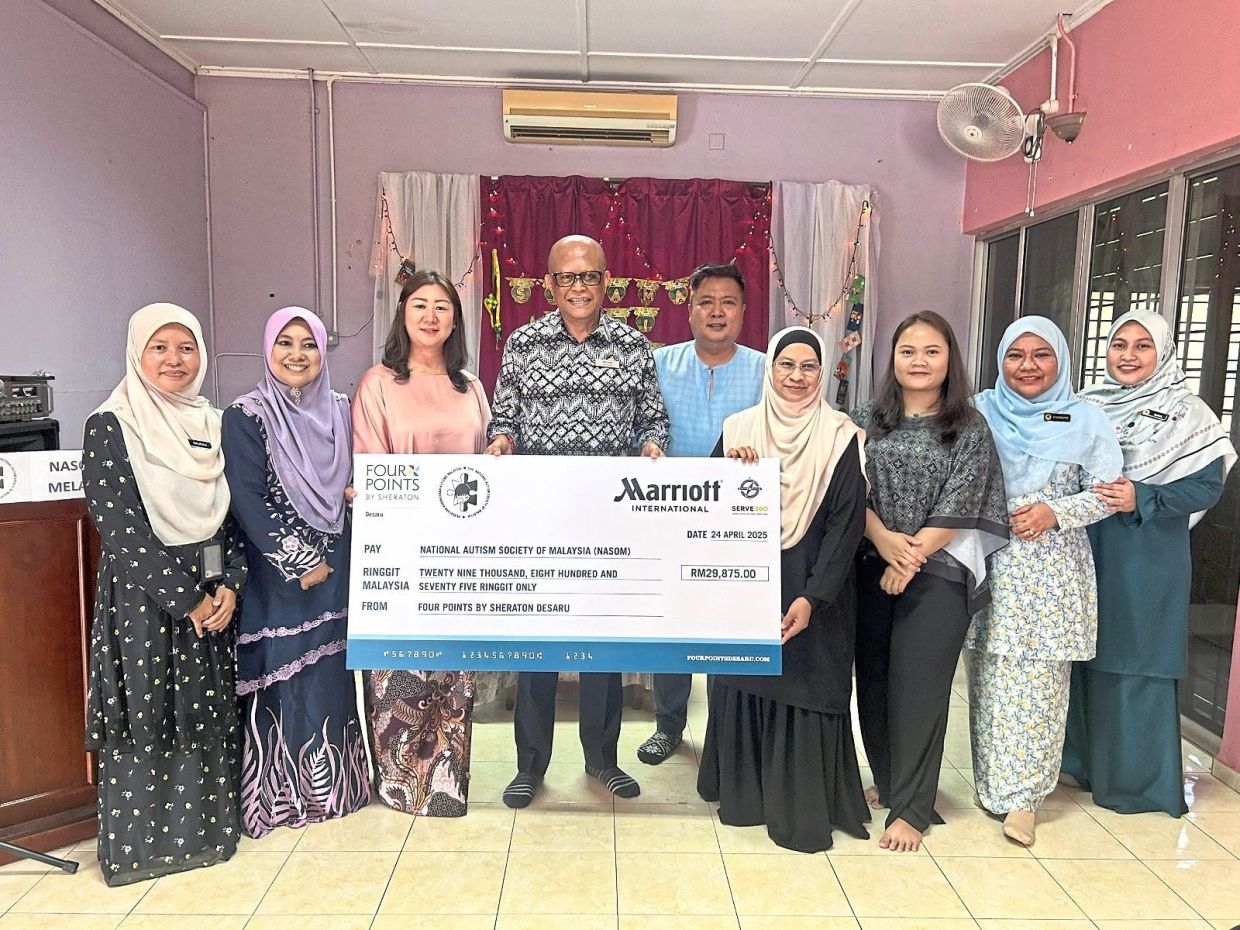 Desaru hotel raises RM30,000 for autism NGO