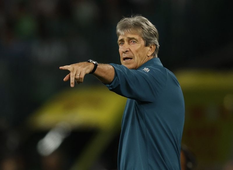 Soccer-Pellegrini celebrates Betis' first European final but shifts focus to LaLiga