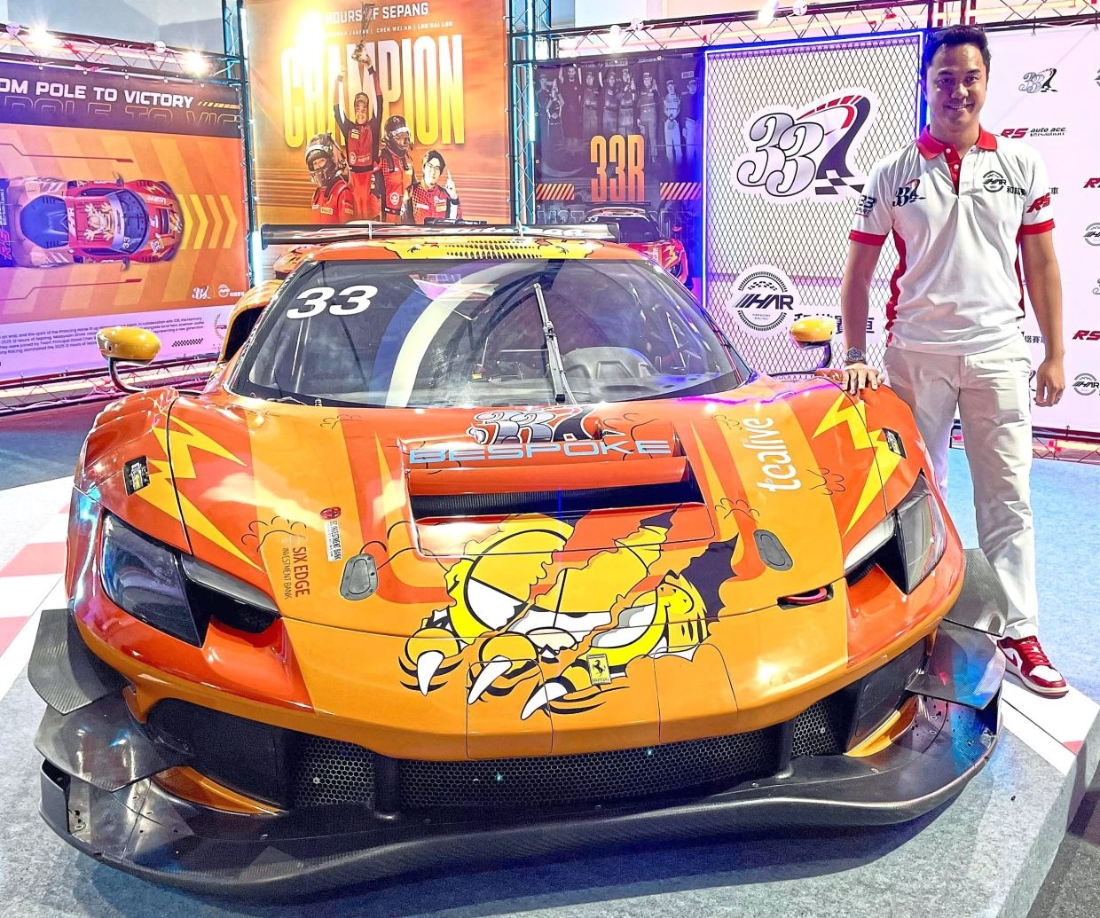 Jazeman super quick getting into the groove for endurance racing