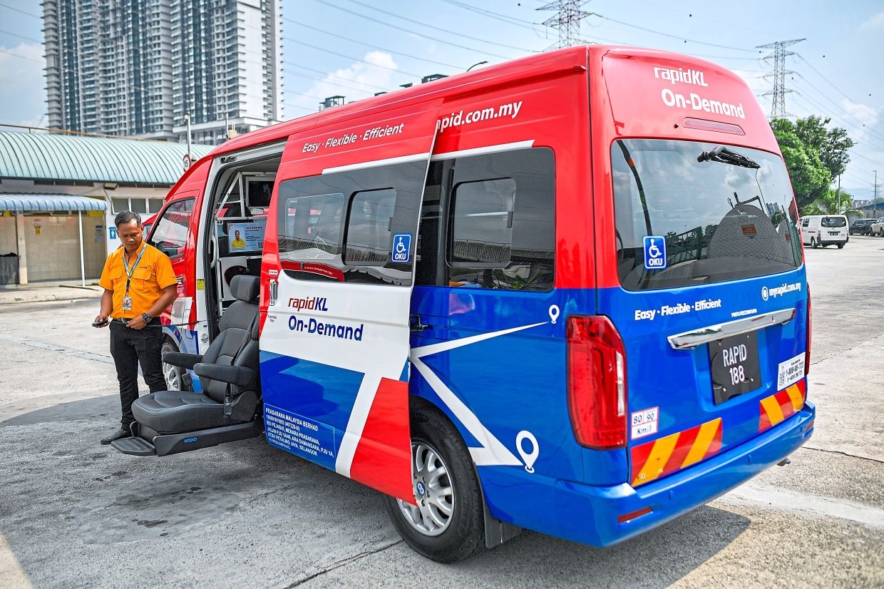 New fleet of 320 vans to boost Rapid KL On-Demand service
