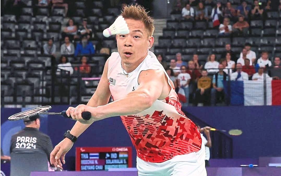 Liek Hou overcomes leg injury to smash his way to two titles in para meet