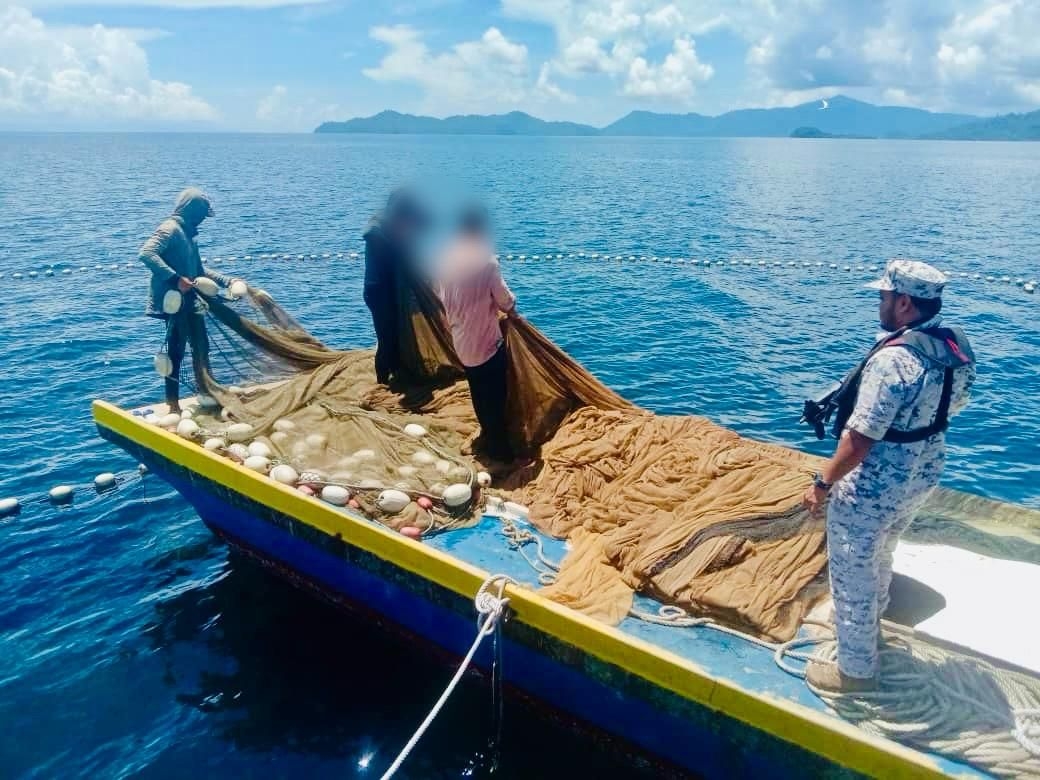 Four arrested for maritime offences in Lahad Datu