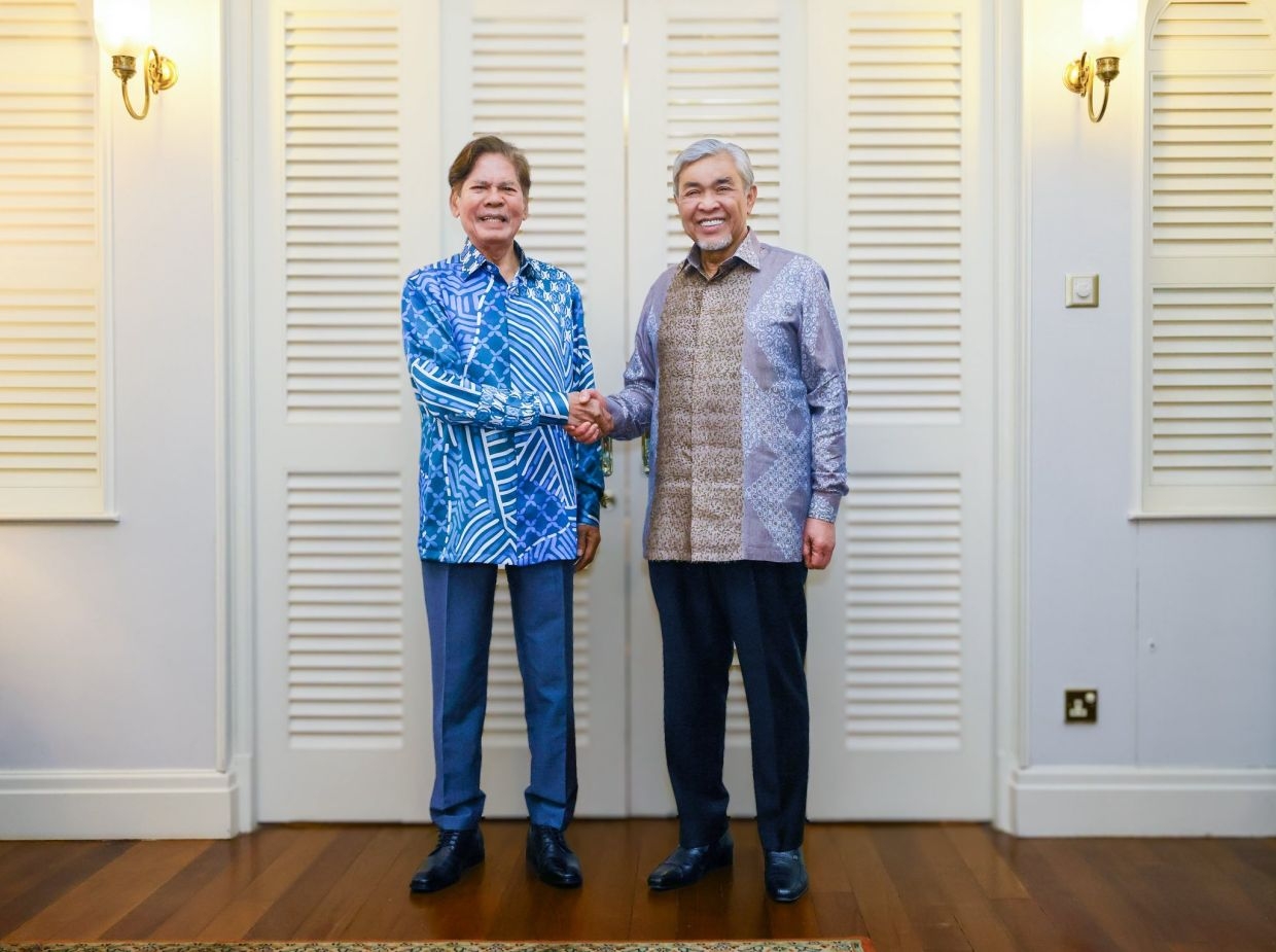 Ahmad Zahid pays courtesy call on Penang Governor