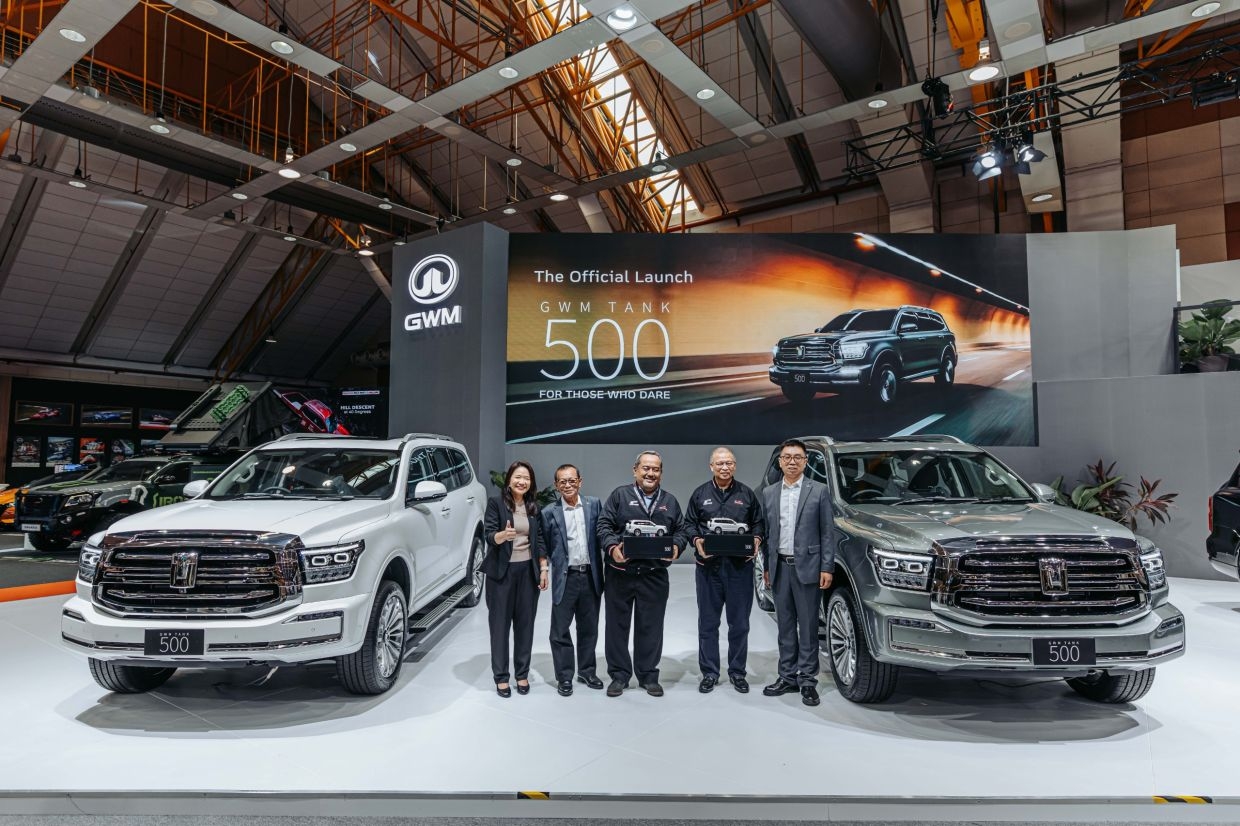 GWM Tank 500 debuts at Malaysia Autoshow — 150 bookings secured