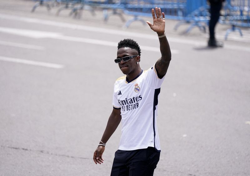 Soccer-Vinicius, Vazquez add to Real's injury woes