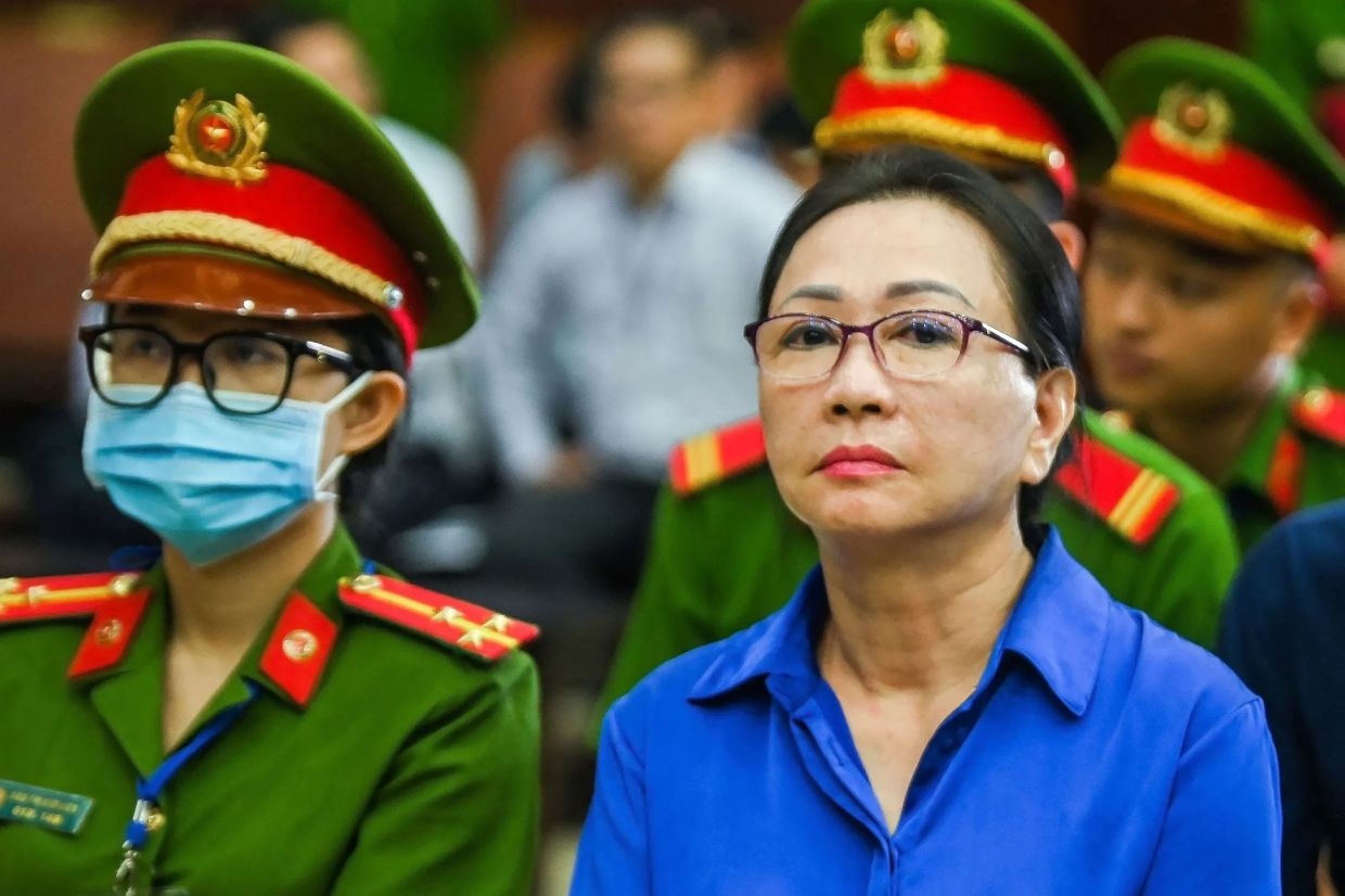 Vietnam tycoon seeks to manage her assets from prison, media reports