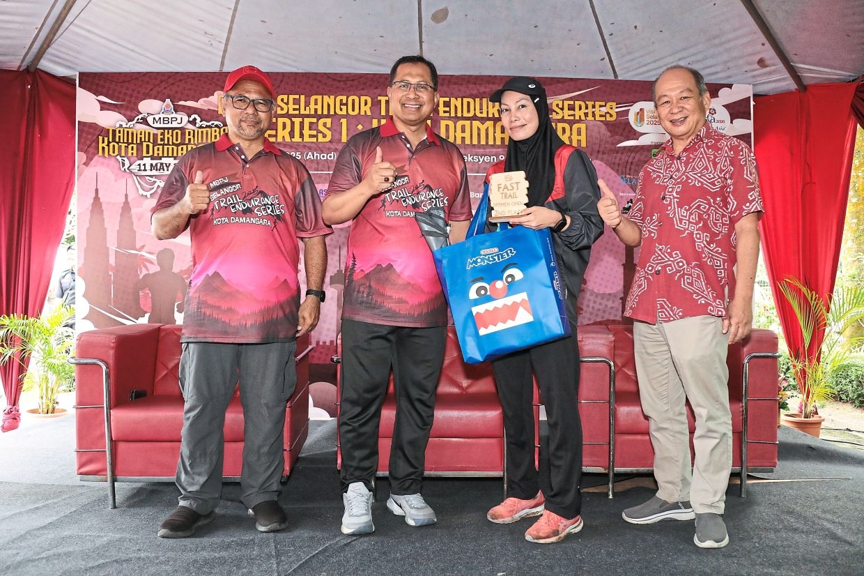 Mum of three aces endurance race