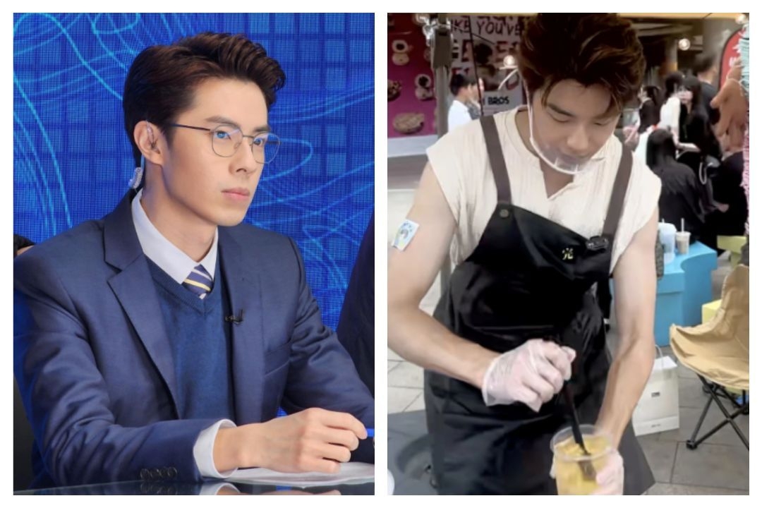 TVB actor Niklas Lam earns RM220 in over an hour through stall business in China