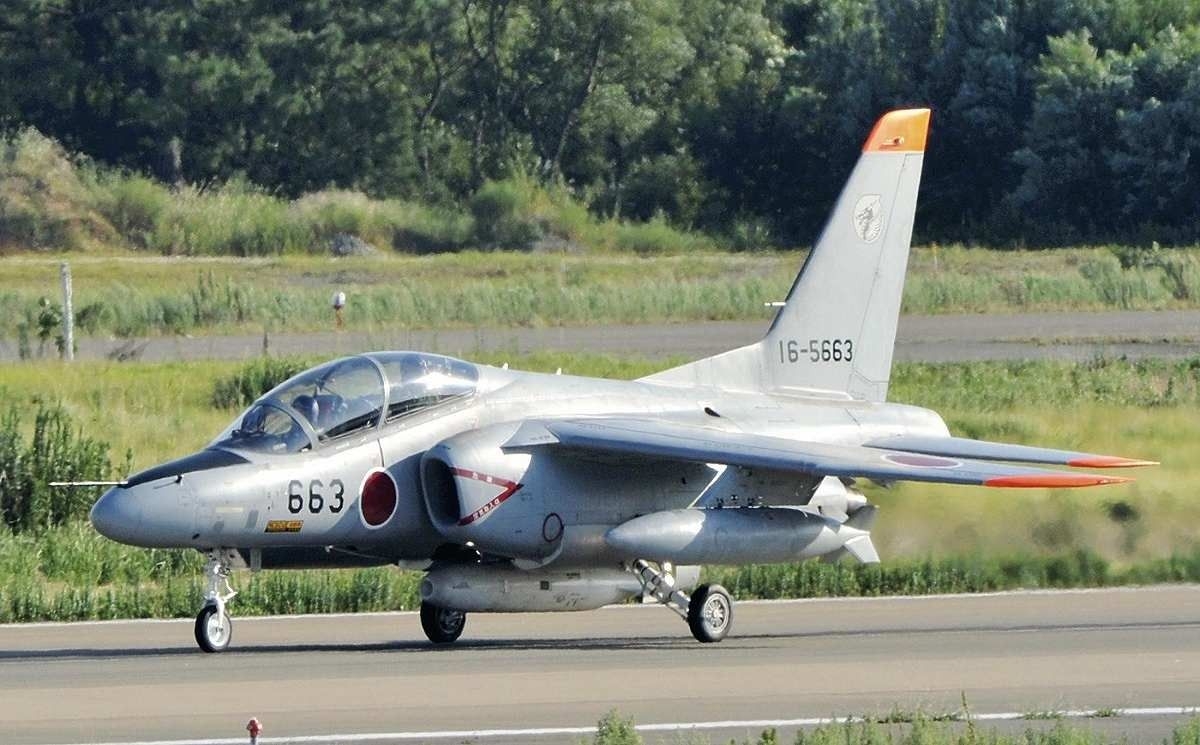 Japanese military training plane crashes with two on board