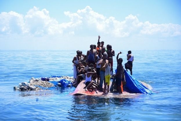 UN agency, Rohingya refugees allege Indian authorities cast dozens of them into the sea near Myanmar