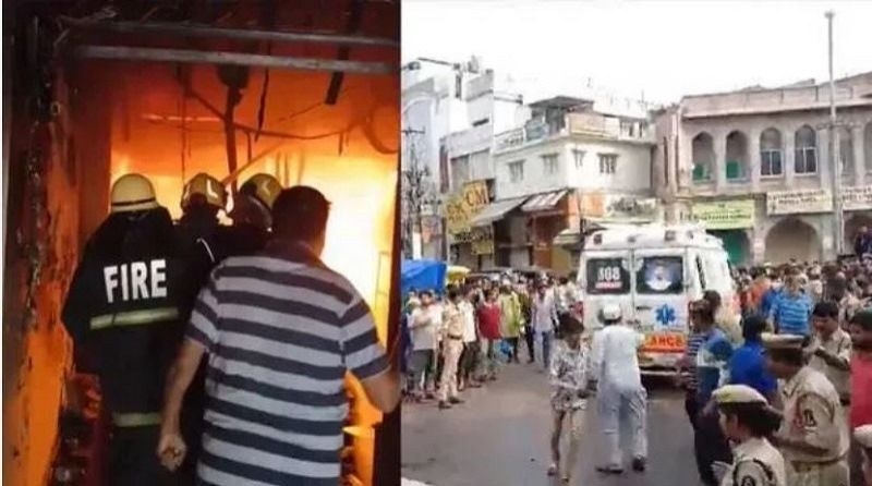 Building blaze kills 17 people in India's Hyderabad city