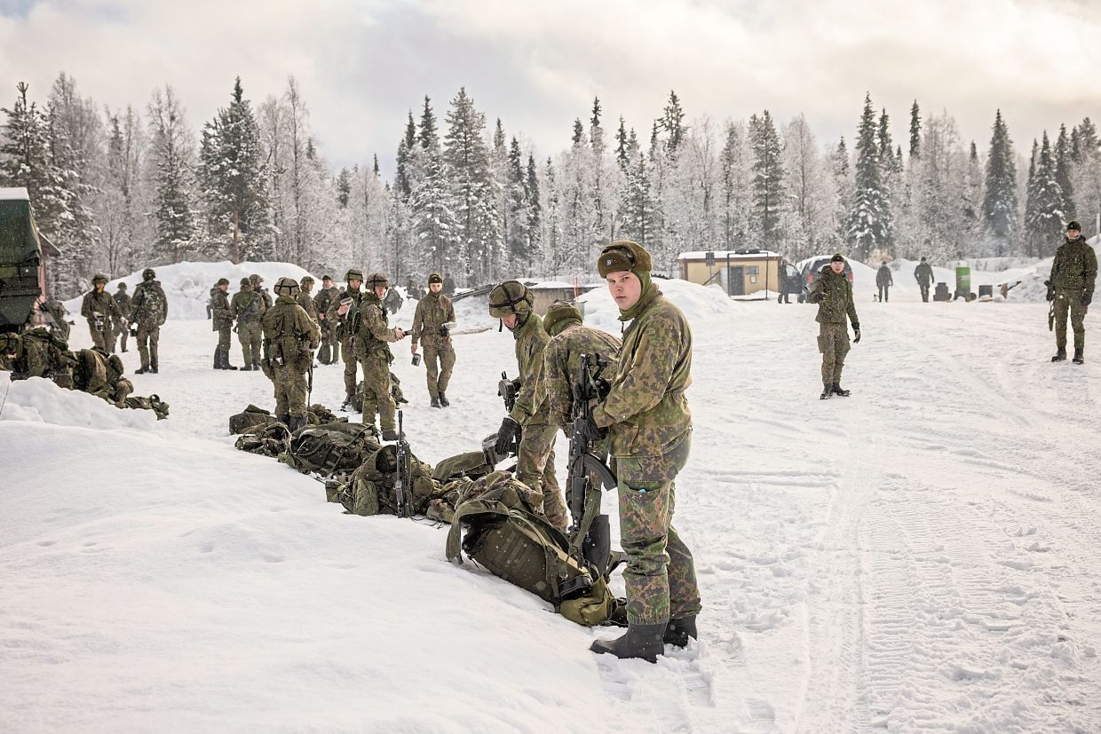 Prepping for war on ice and snow