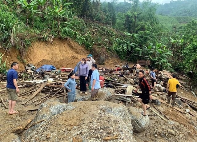Four killed in Vietnam landslide after flash floods