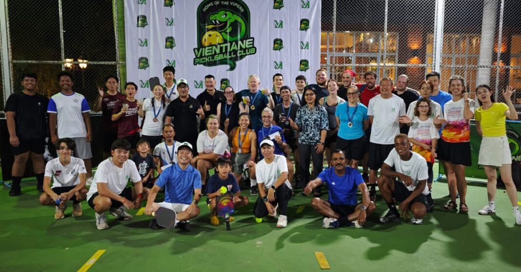 'Game, Set, Smash!': New pickleball craze hits Vientiane