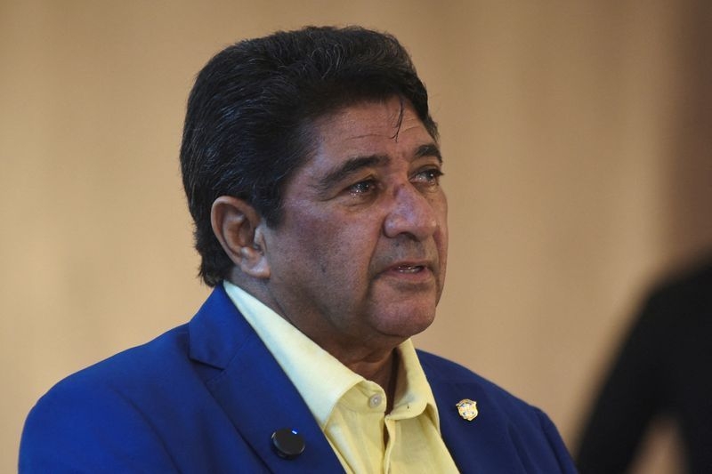 Soccer-Ousted Brazil FA president Rodrigues drops appeal ahead of election