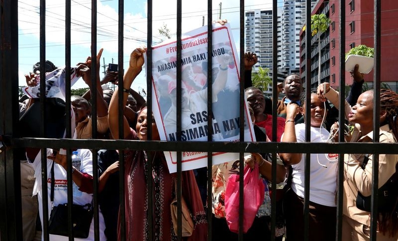 Tanzanian police arrest foreign activists supporting detained opposition leader